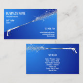 Beruflicher Druck Power waschen sauber Visitenkarte (Vorne/Hinten)