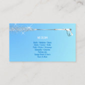 Beruflicher Druck Power waschen sauber Visitenkarte (Rückseite)