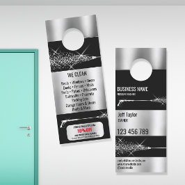 Beruflicher Druck Power waschen Waschmaschine Türanhänger