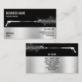 Beruflicher Druck Power waschen Waschmaschine Visitenkarte (Vorne/Hinten)