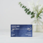 Beruflicher Druck Power waschen Waschmaschine Visitenkarte (Stehend Vorderseite)