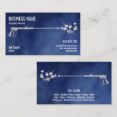 Beruflicher Druck Power waschen Waschmaschine Visitenkarte (Vorne/Hinten)