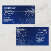 Beruflicher Druck Power waschen Waschmaschine Visitenkarte (Vorne/Hinten)