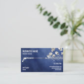 Beruflicher Druck Power waschen Waschmaschine Visitenkarte (Stehend Vorderseite)