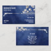 Beruflicher Druck Power waschen Waschmaschine Visitenkarte (Vorne/Hinten)