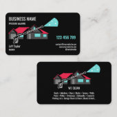 Beruflicher Druck Power waschen Waschmaschine Visitenkarte (Vorne/Hinten)