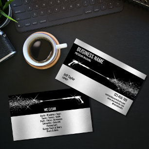 Beruflicher Druck Power waschen Waschmaschine Visitenkarte