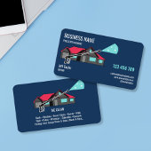 Beruflicher Druck Power waschen Waschmaschine Visitenkarte