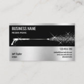 Beruflicher Druck Power waschen Waschmaschine Visitenkarte (Vorderseite)