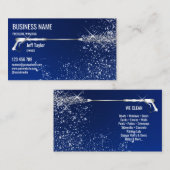 Beruflicher Druck Power waschen Waschmaschine Visitenkarte (Vorne/Hinten)