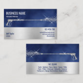 Beruflicher Druck Power waschen Waschmaschine Visitenkarte (Vorne/Hinten)