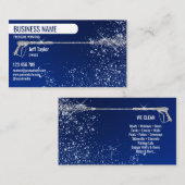 Beruflicher Druck Power waschen Waschmaschine Visitenkarte (Vorne/Hinten)