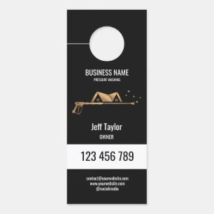 Beruflicher Druck Power waschen Waschtisch Dach Türanhänger