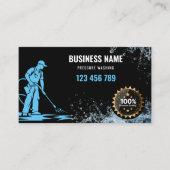 Beruflicher Druck Power waschen Waschtisch Dach Visitenkarte (Vorderseite)