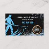 Beruflicher Druck Power waschen Waschtisch Dach Visitenkarte (Vorderseite)