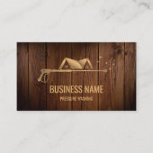 Beruflicher Druck Power waschen Waschtisch Dach Visitenkarte (Vorderseite)