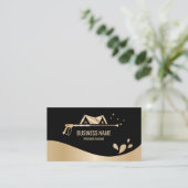 Beruflicher Druck Power waschen Waschtisch Dach Visitenkarte (Stehend Vorderseite)