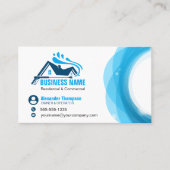 Beruflicher Druck Reinigung des Powers Visitenkarte (Vorderseite)