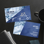 Beruflicher Druck Waschen des Autos Visitenkarte