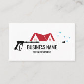 Beruflicher Druck Waschmaschine Power Masculine Bu Visitenkarte (Vorderseite)