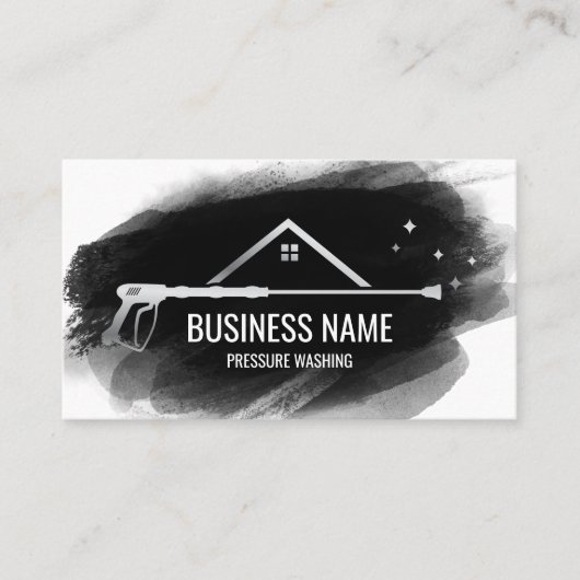 Beruflicher Druck Waschmaschine Power Masculine Bu Visitenkarte (Vorderseite)