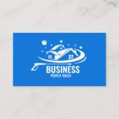 Beruflicher Druckwäscher Power Reinigungsmittel Visitenkarte (Rückseite)