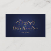 beruflicher Echtzeit-Anwesen-Realtor, um Foto-QR-C Visitenkarte (Vorderseite)