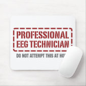 Beruflicher EEG Techniker Mousepad (Mit Mouse)