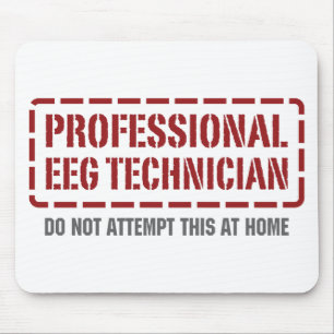 Beruflicher EEG Techniker Mousepad