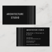 Beruflicher, eleganter Designer Visitenkarte (Vorne/Hinten)