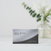 Beruflicher eleganter moderner visitenkarte (Stehend Vorderseite)