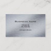 Beruflicher eleganter moderner visitenkarte (Rückseite)