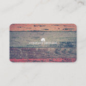 Beruflicher Erbauer-Tischler bearbeitet Visitenkarte (Rückseite)