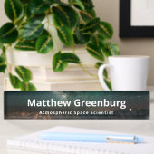 Beruflicher ErdWeltraum Namensplakette