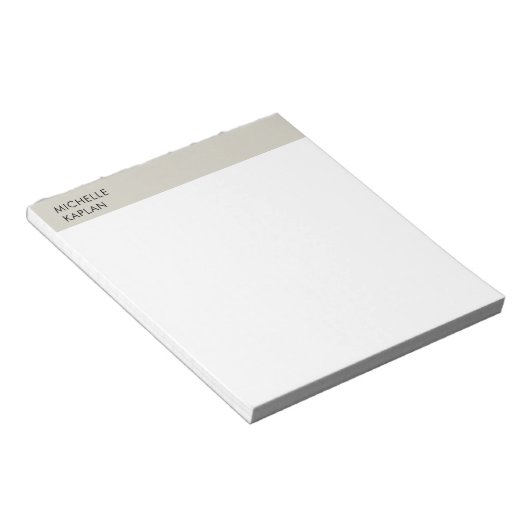 Beruflicher Exklusiv-Special Notizblock (angewinkelt)