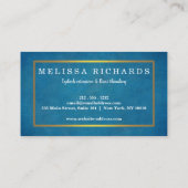 Beruflicher Eyelashes-Make-upkünstler Visitenkarte (Rückseite)