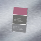 Beruflicher Farbpalettenpinsel Magnetische Visitenkarte (Beispiel)