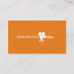 Beruflicher Filmemacher, Director Business Card Visitenkarte