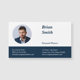 Beruflicher Finanzplaner BusinessCard-Magnet Magnetkarte