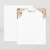 Beruflicher Firmenname Boho Florals Stationery (Vorne/Hinten)