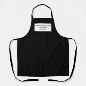 Beruflicher Firmenname Schürze (Vorderseite)