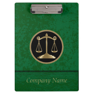 Beruflicher Firmenstil   Rechtsanwälte   DIY Text Klemmbrett