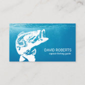 Beruflicher Fisherman-Guide Visitenkarte (Vorderseite)