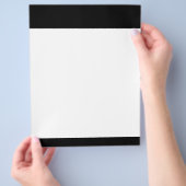 Beruflicher Flyer (Hand)