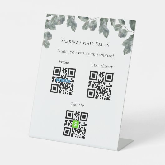 Beruflicher Folienscanner zur Bezahlung von Geschä Sockelschild (Vorderseite)