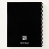 Beruflicher Foto QR-Code Notizblock (Rückseite)