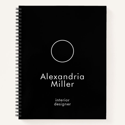 Beruflicher Foto QR-Code Notizblock (Vorderseite)