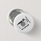 Beruflicher Fotograf Button (Vorne & Hinten)