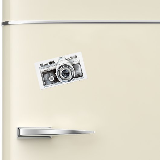 Beruflicher Fotograf der Aquarellkamera Magnetische Visitenkarte