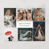 Beruflicher Fotograf in Gold Dots Collage Flyer (Vorne)